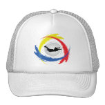 Skydiving Tricolor Emblem Hat