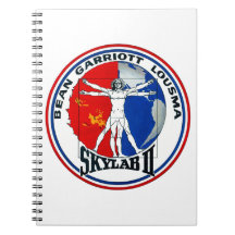 Skylab 2 Mission Patch Spiral Notebooks