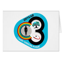 Skylab 3 Mission Patch Card