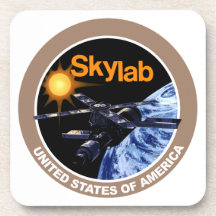 Skylab Program Logo Beverage Coaster