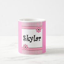 Skylar Plaid/Floral Mug mugs