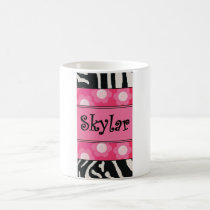 Skylar Zebra Mug mugs