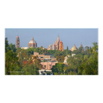 Skyline 2 San Miguel de Allende Mexico Photo Card
