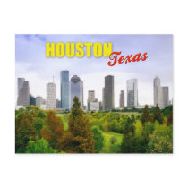 Skyline of Houston, Texas Postcards