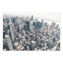 Skyscrapers and Rooftops of New York City Photo Art