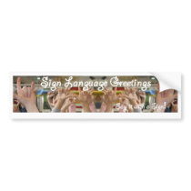 SL Greetings Bumper Sticker