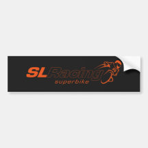 SL Racing Bumper Sticker