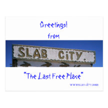 Slab City Post Cards