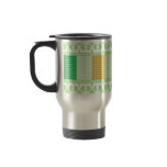 Slainte Flag Shamrock Stainless Steel Travel Mug