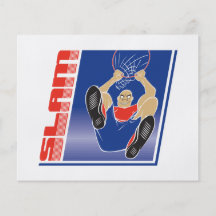 slam basketball design custom flyer