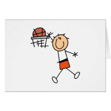 Slam Dunk Basketball Orange T-shirts and Gifts Card