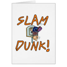 Slam Dunk Basketball Tshirts and Gifts Cards