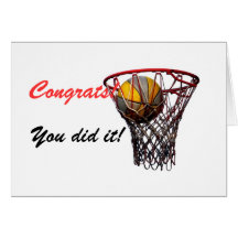 Slam Dunk! Congratulations! Cards