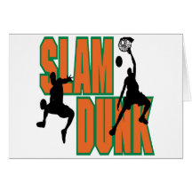 Slam-Dunk Greeting Card
