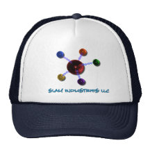 Slam Trucker Hat w/ Balls and Name.