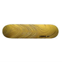 Slammin Air Wood Grain Skate Board Deck