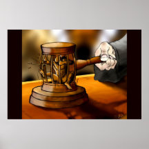 Slammin du maillet poster