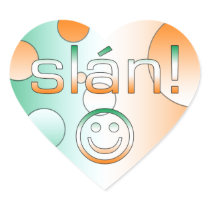 Slán! Ireland Flag Colours Pop Art