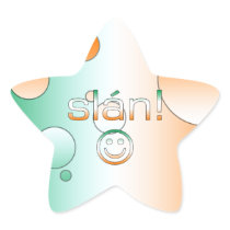 Slán! Ireland Flag Colours Pop Art