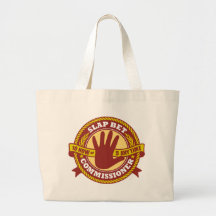 Slap Bet Commissioner Canvas Bag