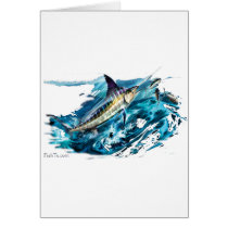 Slashing Marlin Jumping with Tuna
