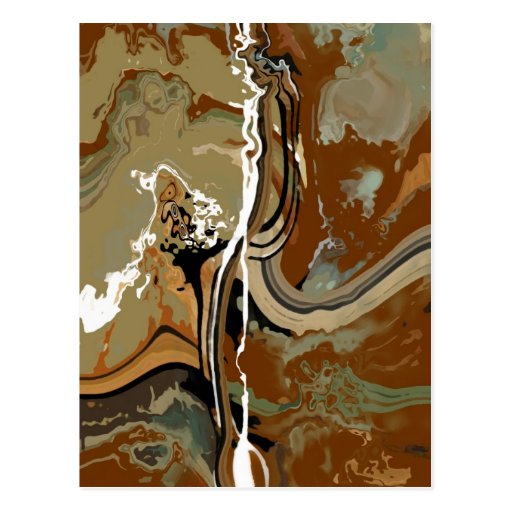 Slate - Abstract Art Postcard