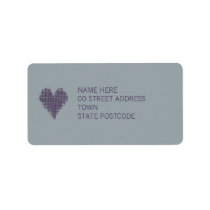 Slate Address Label