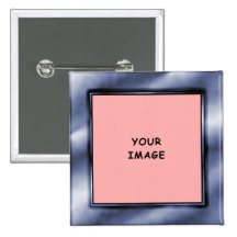 Slate Blue Photo Frame Button