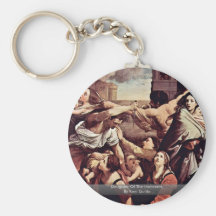 Slaughter Of The Innocents,  By Reni Guido Key Chain