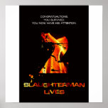 SLAUGHTERMAN 2: SLAUGHTERMAN LIVES! POSTER