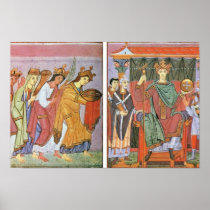 Slavinia Gallia And Germania Roma Pay Homage To Em Print