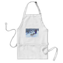 Sled Dog Racing Apron