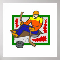 Sled Hockey Player