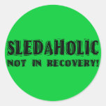 Sledaholic-Not In Recovery Stickers