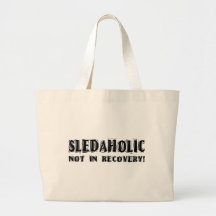 Sledaholic-Not In Recovery Tote Bags