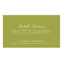 SLEEK PHOTOGRAPHER | PHOTOGRAPHY BUSINESS CARD