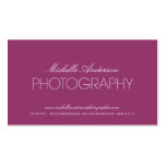 SLEEK PHOTOGRAPHER | PHOTOGRAPHY BUSINESS CARD