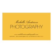 SLEEK PHOTOGRAPHER | PHOTOGRAPHY BUSINESS CARD