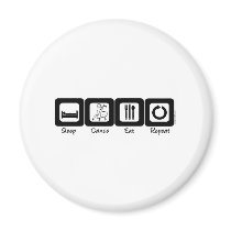 Sleep Ballroom Eat Repeat magnets