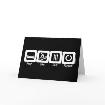 Sleep Bike Eat Repeat Cards