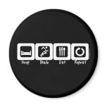 Sleep Blade Eat Repeat magnets