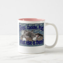 Sleep Cuddle Purr 2 Coffee Mugs