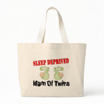 Sleep deprived mom of TWINS Tote Bags