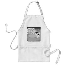 Sleep disorder for tax accountants apron