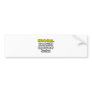Sleep With a Breast Cancer Survivor Bumper Stickers
