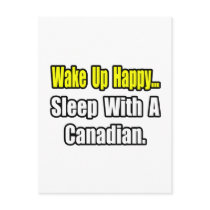 Sleep With a Canadian