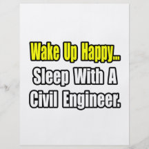 Sleep With A Civil Engineer Full Color Flyer