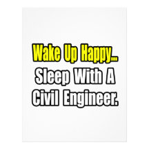 Sleep With A Civil Engineer Letterhead