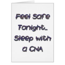 sleep with a CNA Cards