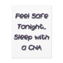 sleep with a CNA Postcards